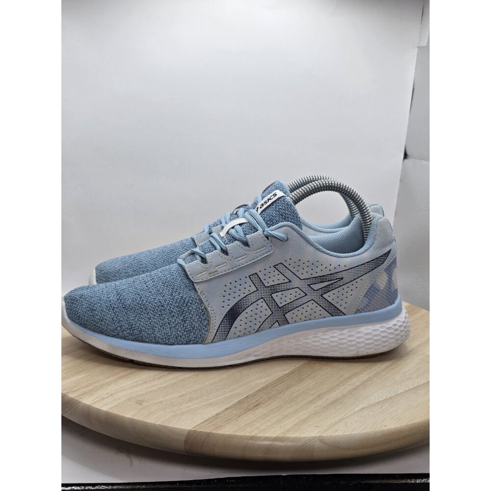 Asics Light Blue and White Women's Athletic Shoes, size 9